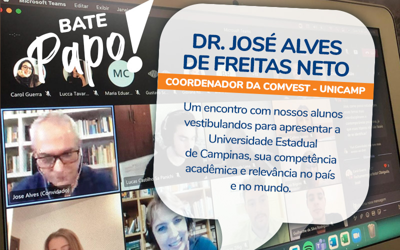 Bate papo com o Dr. José Alves de Freitas Neto da Unicamp