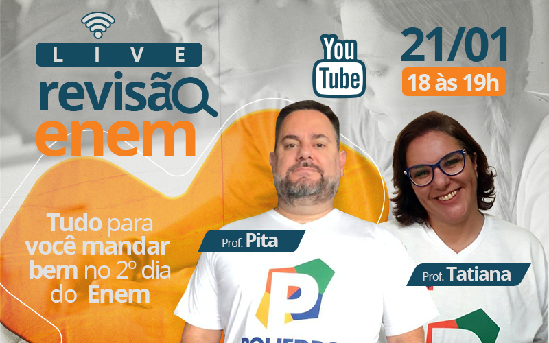 2ª Live - Revisão para o Enem - Biologia, Física e Ciências da Natureza
